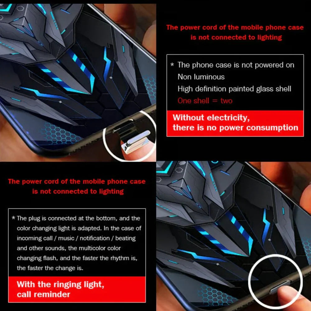 Smart RGB Light Case - iPhone